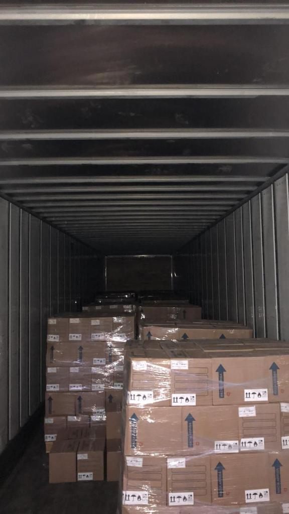 Floor loaded freight
