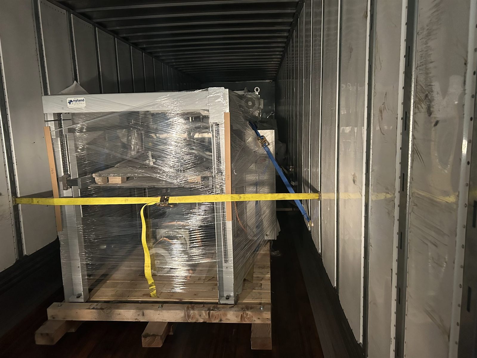 Shrink wrapped freight