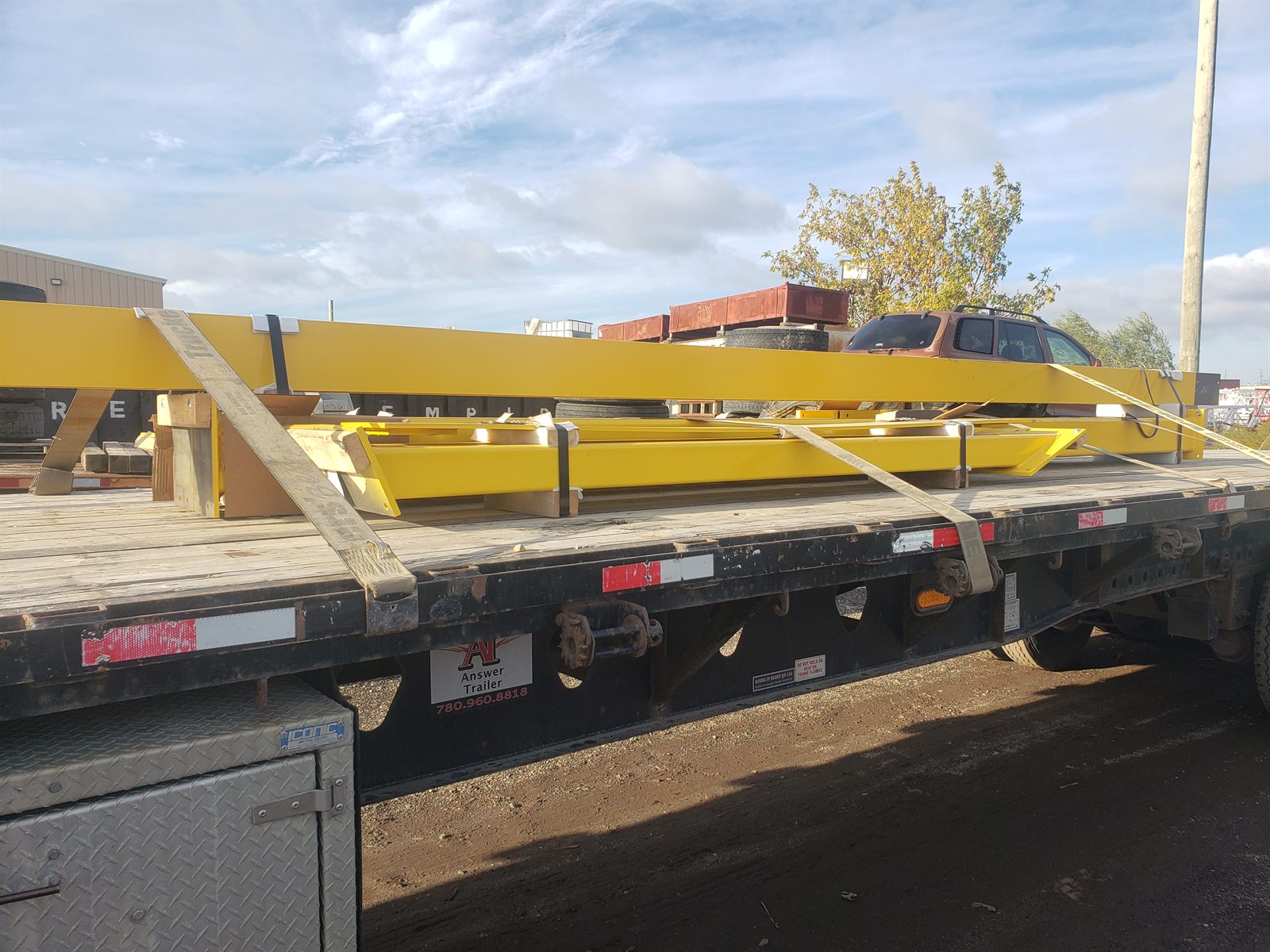 Step deck load